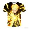 New Summer Arrival: Naruto 3D Crew-Neck Anime T-Shirt — Casual, Stylish, and Perfect for Cosplay