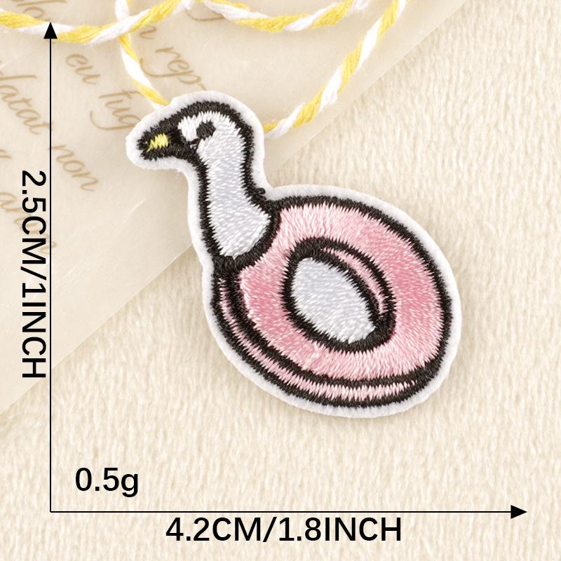 Нашивки с изображением мультяшных животных и фруктов для аксессуаров для одежды своими руками