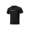 Fitness Series Logo Moisture-Wicking Quick-Dry Short Sleeve T-Shirt Men Tops Black ATSU417-1