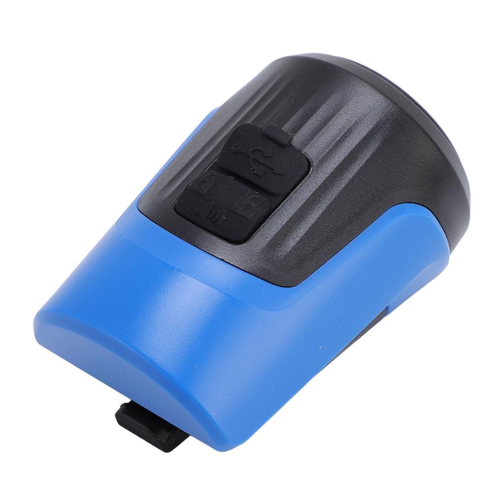 Электрический велосипедный гудок синий 125 дБ громкий противоугонный IPX5 водонепроницаемый перезаряжаемый велосипедный гудок для езды на велосипеде