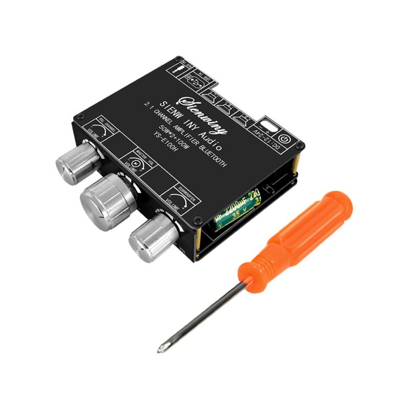 Ys-e100h 2.1-канальный Bluetooth-совместимый 5.1-канальный усилитель мощности звука сабвуфер с высоким низким тоном