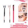 Складная расческа-разделитель для ресниц Eyelash Beauty, тушь для ресниц, завивка ресниц, нержавеющая сталь, портативная щеточка для ресниц