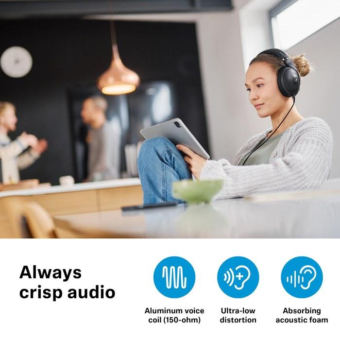 [Sennheiser] Наушники HD 620S, Проводные, Черные, Закрытого типа, Накладные, Высокопроизводительный преобразователь, Акустическая пена, Сверхлегкая звуковая катушка,