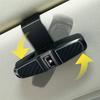 BATG1 Skoda Car Glasses Case Auto Sun Visor Glasses Holder Sunglasses Clip Card Ticket Holder Pen Case Clip Box Universal Accessories