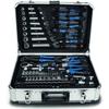 102-piece Tool Case - SCHEPPACH - TB150 - Chrome Vanadium Steel Tools - Aluminum Case, Lockable