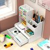 Подставка для ручек Nordic Ins Storage Box Creative Office Desk Candle Box Big Capacity Wooden Rack Wooden Organizer Box W2117