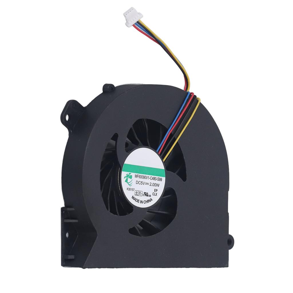 CPU Cooling Fan 4Pin Power High Accuracy Easy Connection Light Laptop Cooling Fan for HP ProBook
