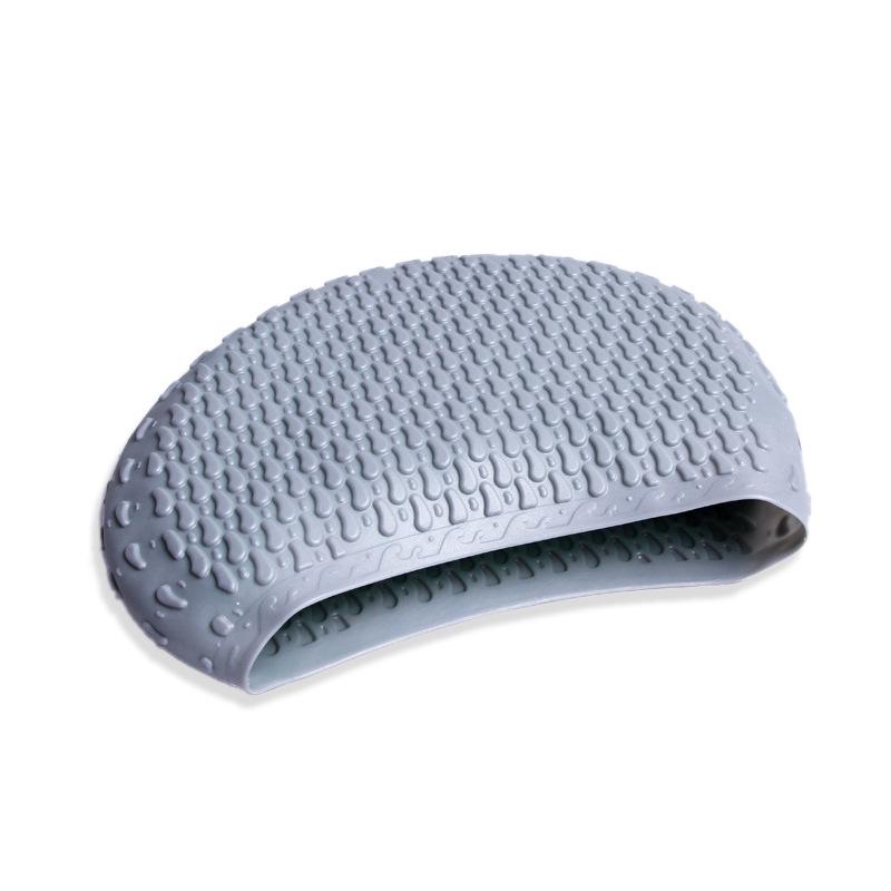 Водонепроницаемая силиконовая шапочка для плавания для мужчин, женщин и детей – удобная для длинных волос и дайвинга