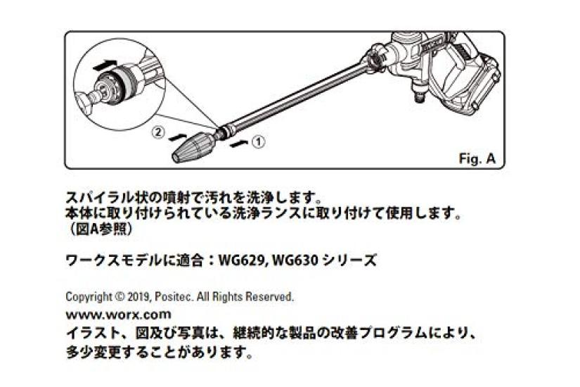Турбонасадка WORX WA4037