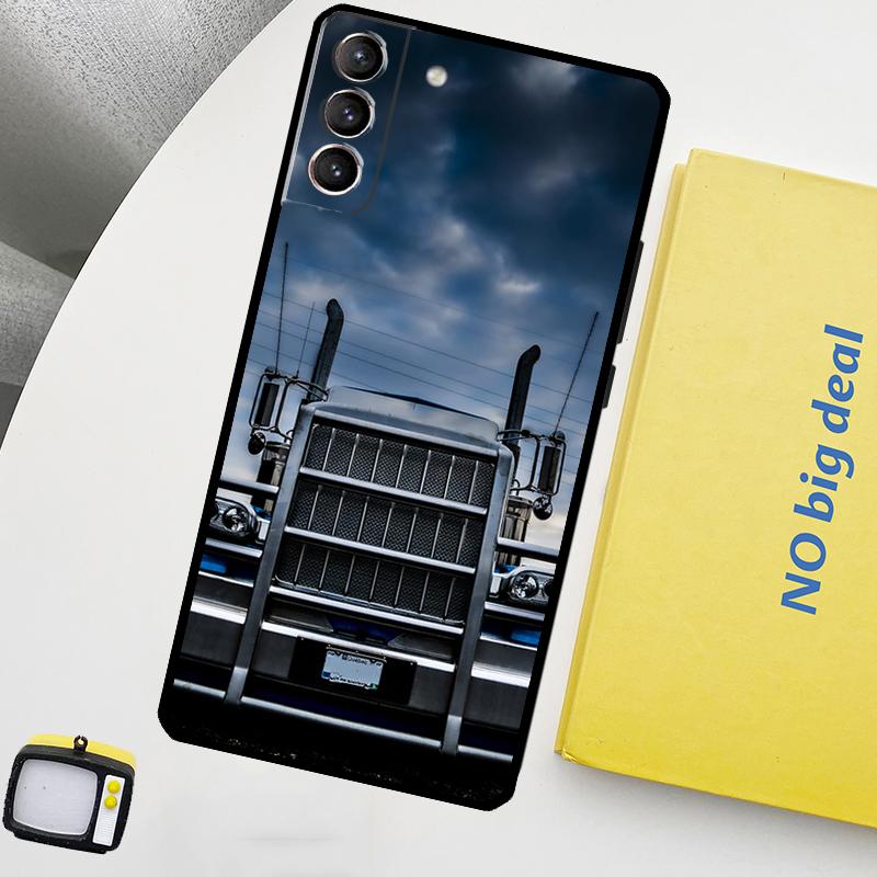 Cool Heavy Truck Car Phone Case For Samsung Galaxy S24 Ultra S20 S21 S22 S23 Plus S9 S10 S24 FE S25 Ultra Cover