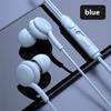 3.5mm Wired Headphones With Bass Earbuds Stereo Earphone Music Sport Gaming Headset With Mic For  