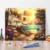DIY краска по номерам набор для рисования маслом холст DIY картина маслом по номерам настенные художественные украшения для дома подарок искусство и хобби