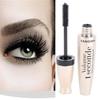 3D Waterproof Mascara Liquid Fiber Black Eyelashes Curling Brush Long Lasting Eye Makeup Extension