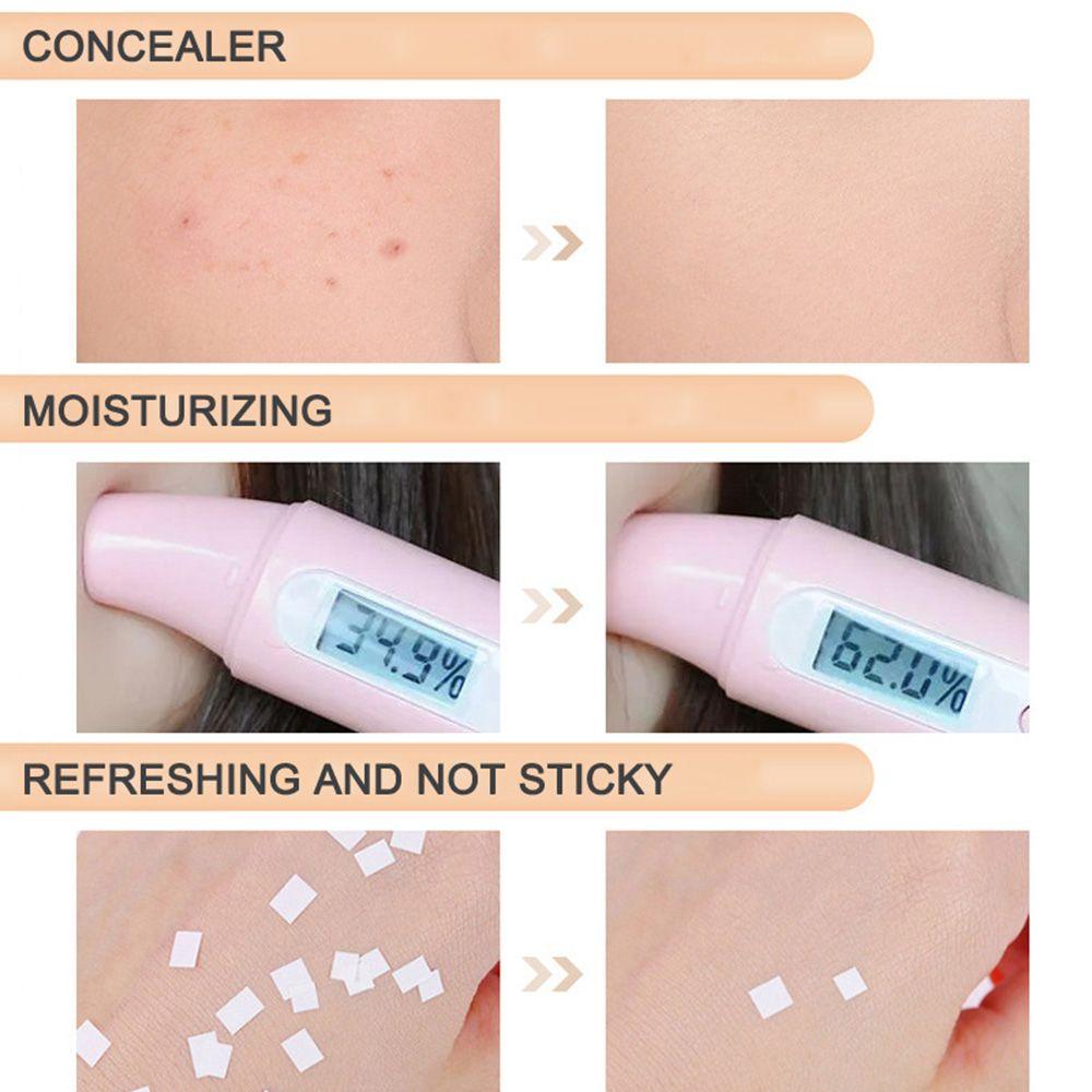 Долговечный водонепроницаемый тональный крем на воздушной подушке BB-крем с грибной пуховой губкой для макияжа лица