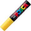 Mitsubishi Pencil Extra Square Yellow Water-Based Pen, Posca, Thick, Lead, PC17K.2,