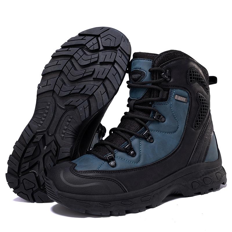 Outdoor Multi-Terrain Tactical Boots Jungle Adventure Rescue Martin Boots Large Size All-Weather Combat Boots