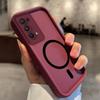 Чехол для OPPO Reno5 Pro 5G 5 4G 5G Изящный Магнитный Силиконовый Чехол Ударопрочный Чехол с Поддержкой Беспроводной Зарядки