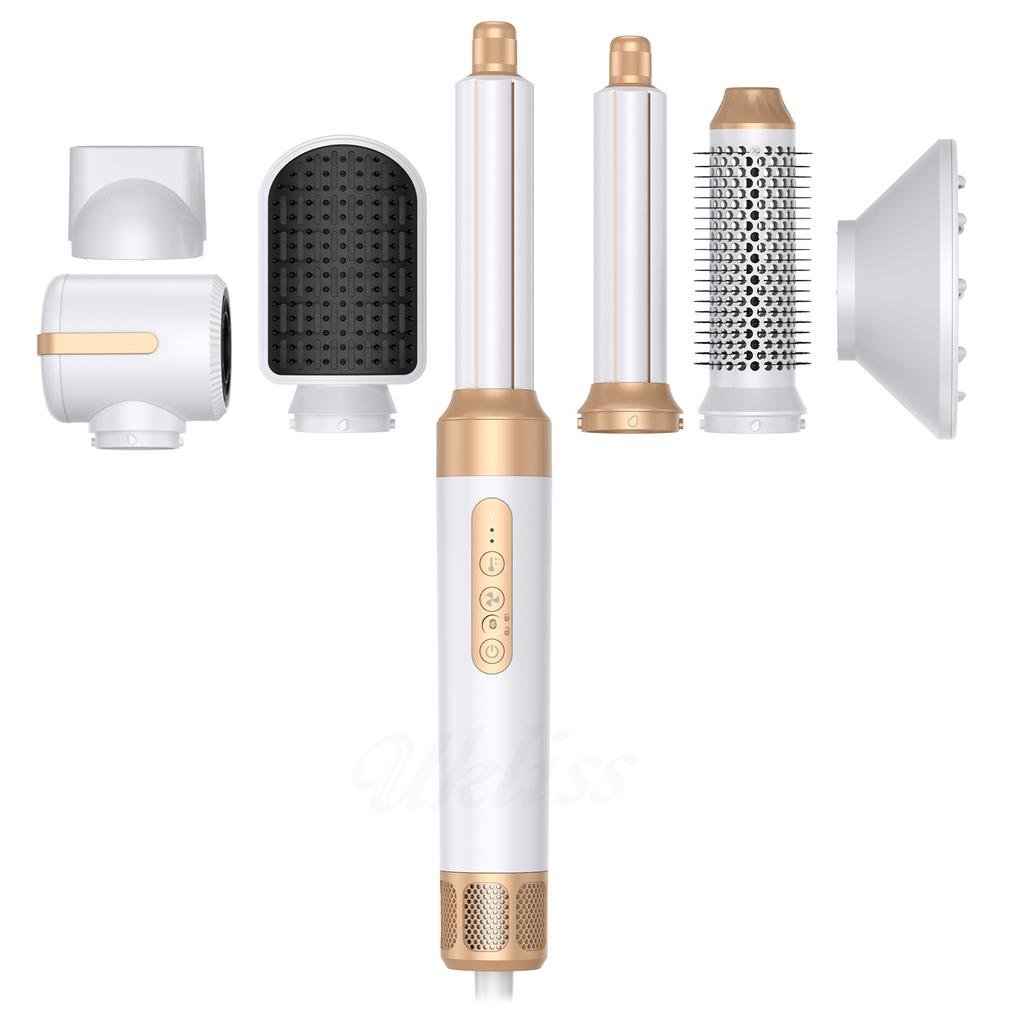 7 in 1 Hair Styler 110000 RPM BLDC Hair Dryer 1400W One Step Ionic Ceramic Fast Drying Anti Frizz
