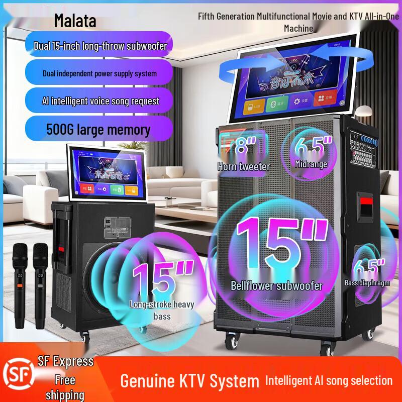 Malata S15PLUS All-in-One Home KTV Audio System (CN version)