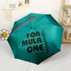 F1 Racing Marble Texture Automatic Umbrella Sturdy 8-Rib Shaft Lightweight for Outdoor Daily Use Vibrant Pattern Umbrella Wedding Party Gift