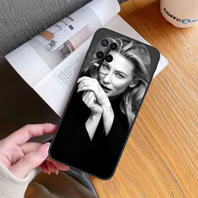 Cate Blanchett Cover Case For OPPO A78 A98 A58 A96 A76 A16 A17 A15 A5 A9 A74 A94 A52 A72 A53 A54 A57 S