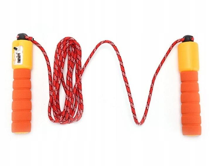 Skipping Rope with Counter, Foam, Comfortable Handles, 200 long