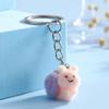 Plush Snail Animal Keychain Resin Cartoon Snail Keychain Pendant Bag Car Key Pendant