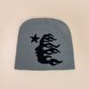 New contrasting color hip hop American star knitted hat men and women warm personality street American pullover hat