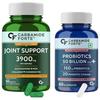 Carbamide Forte Glucosamine & Chondroitin MSM - 3900mg Per Serving& Carbamide Forte Probiotics Supplement 50 Billion for Women & Men