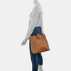 [Pre-Owned] Fashion Monogram Print Leather Bucket Bag - Excellent #2DXOUV