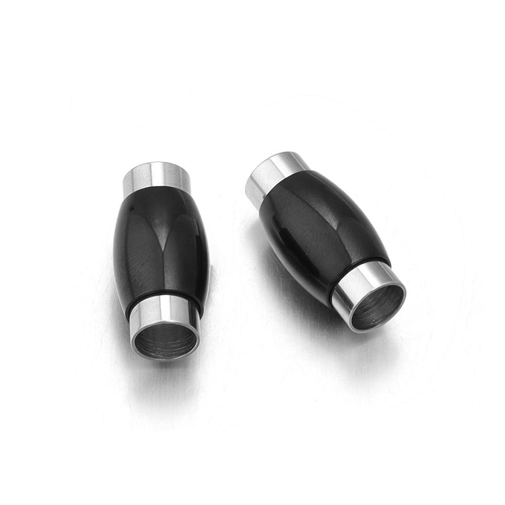 2pcs Stainless Steel Magnetic Clasps Magnet Hook Jewelry Findings Fit 6mm Leather Bracelet Magnetic Clasp DIY Jewelry Making