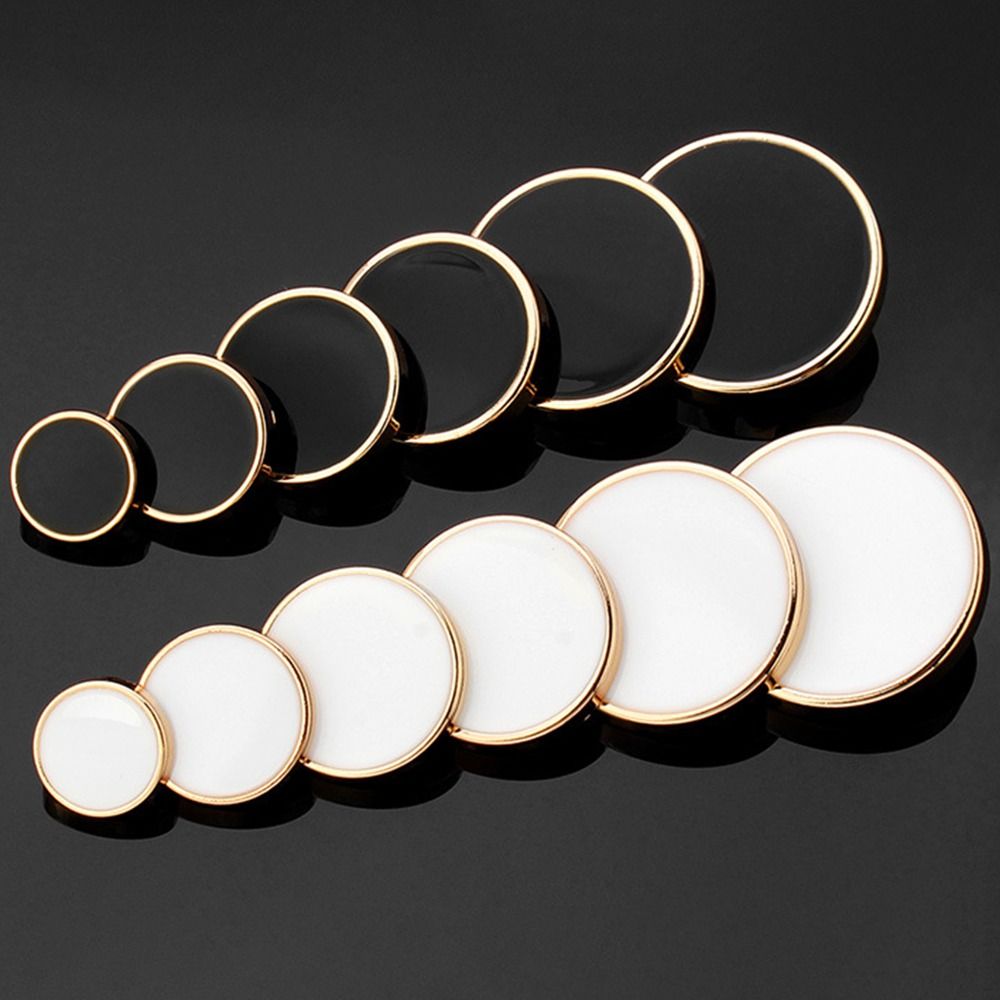10Pcs Handmade DIY Craft Apparel Sewing Metal Buttons Hat Accessories Sweater Coat Headwear Clip