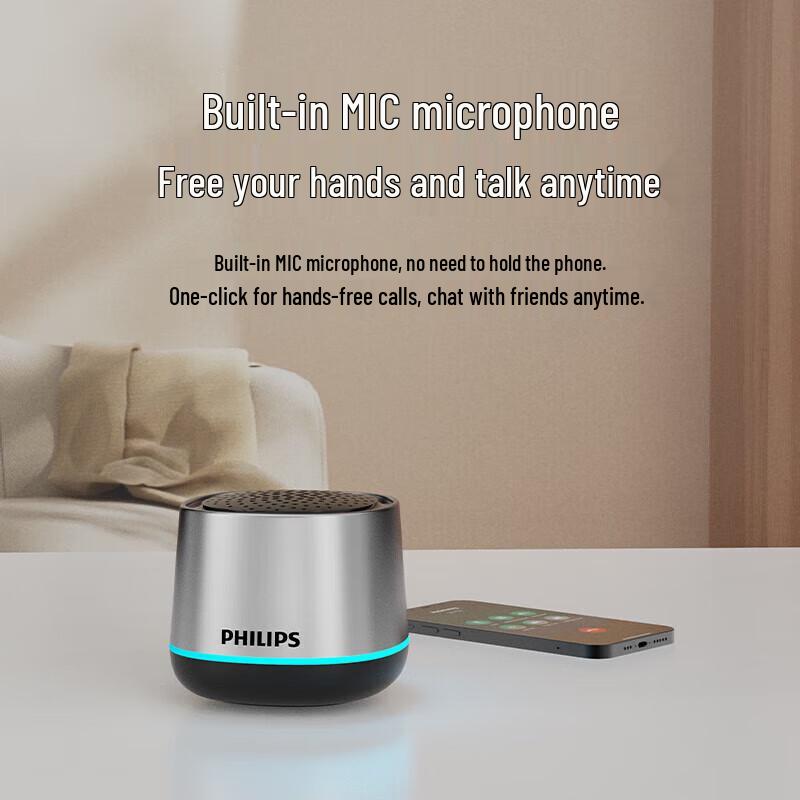 Philips Mini Wireless Bluetooth Speaker TAS1009