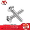 Aozhan 304 Stainless Steel Cross Pan Umbrella Mushroom Head Screws M3-M6, 10-30mm