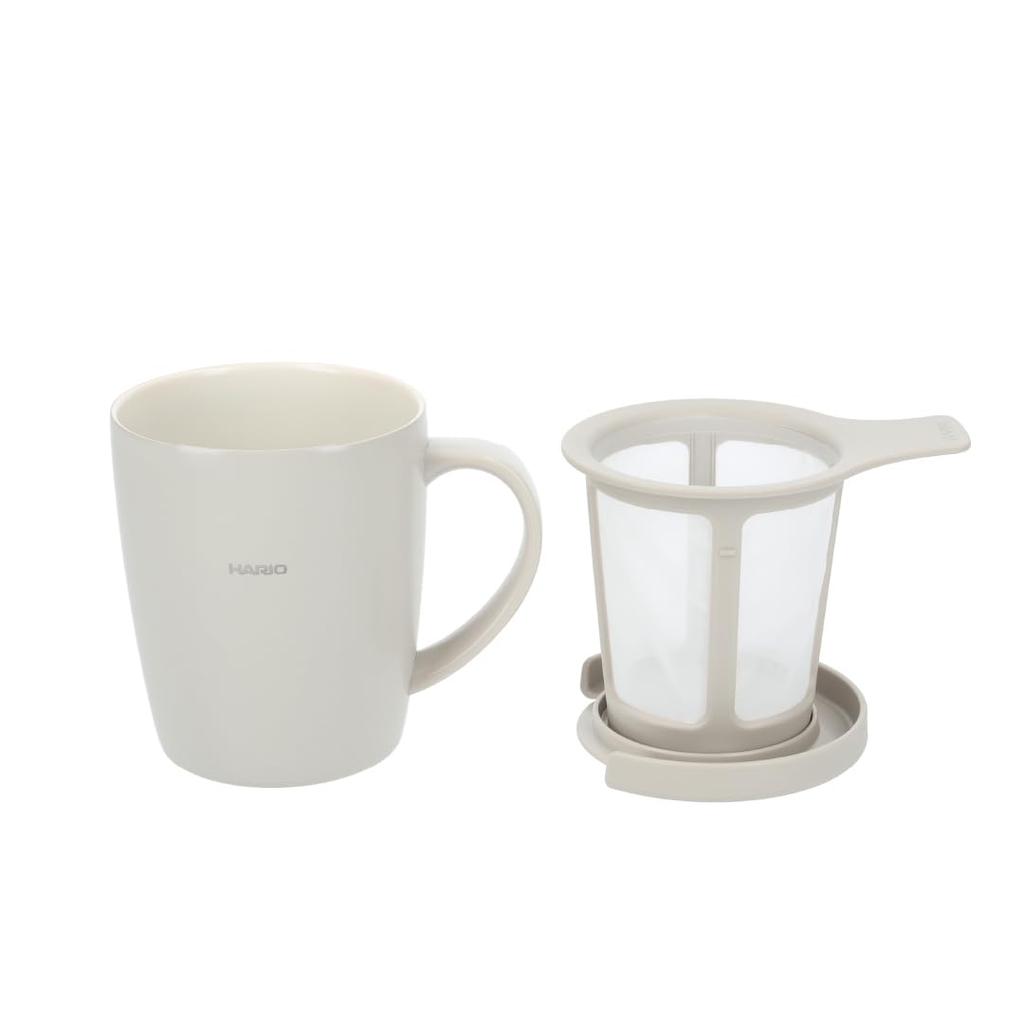 Hario Чай Кофеварка Кружка Ручной Капельный Подарочный Набор Для Начинающих Кофе Чай Термокружка Без Бумаги Холодная Кружка Кружка Подарок На День Рождения Празднование Серовато-бежевый Чай