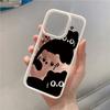 Милый Кот Прозрачный Чехол для Телефона для Samsung Galaxy S25 S24 S23 S22 S21 FE A56 A55 A54 A52 A16 A36 A26 A06 A35 A15 A34 5G