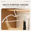 Wide Shoulder Clothes Hangers 10 Pack Non Slip Mark Free with Short Neck for Suit Shirts Coats Home Wardrobe Closet
