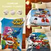 Мультяшное одеяло-плед S-Super W-Wings Throw из фланели, легкое, уютное, прочное, моющееся, милое, классное