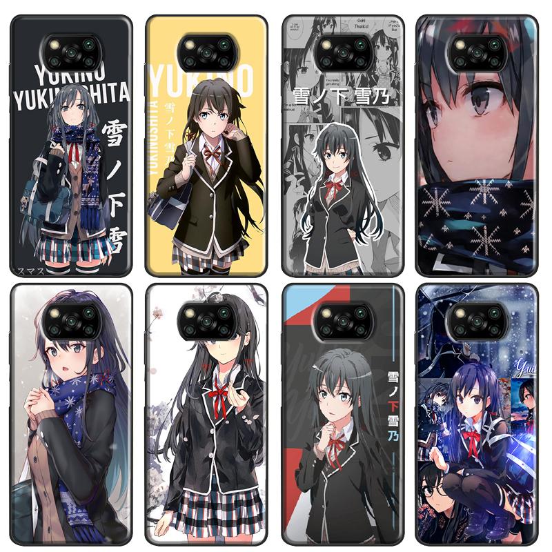 Чехол для телефона Yukino Yukinoshita oregairu для Xiaomi Mi 11T Pro 10T 11 Lite 11 Ultra Coque для POCO F3 X3 GT M3 M4 X3 Pro