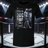 2026 Лето UFC Дональд Серрони Боевая Графическая Футболка Женская Спортивная Хлопковая С Коротким Рукавом Свободная Повседневная Рубашка для Фитнеса Унисекс