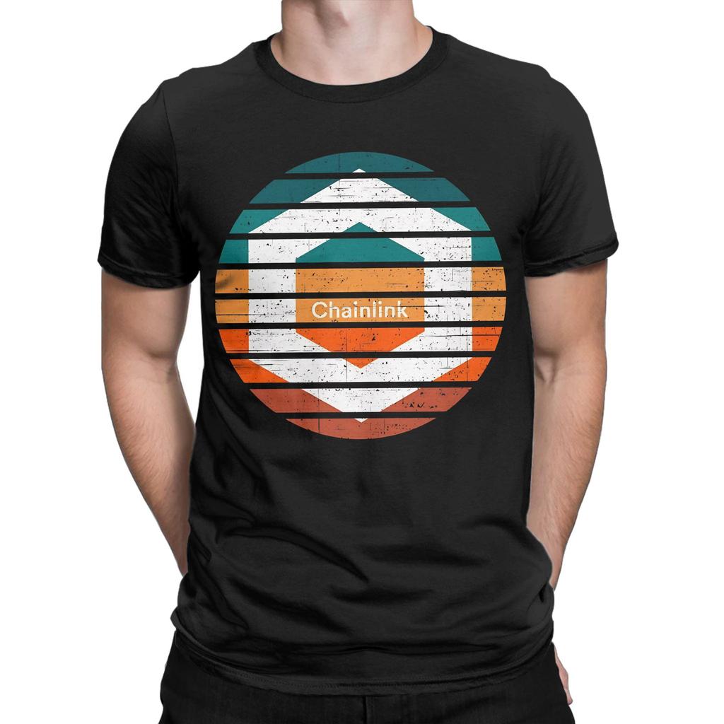 Chainlink Sunset Vintage Grunge Design Funny 100 Cotton TShirt Chainlink Tops Tees For Unisex