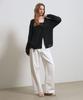 GENERALIDEA Summer Loose Fit Wrinkle Hooded Shirt [Black] / Gf1Lsh512