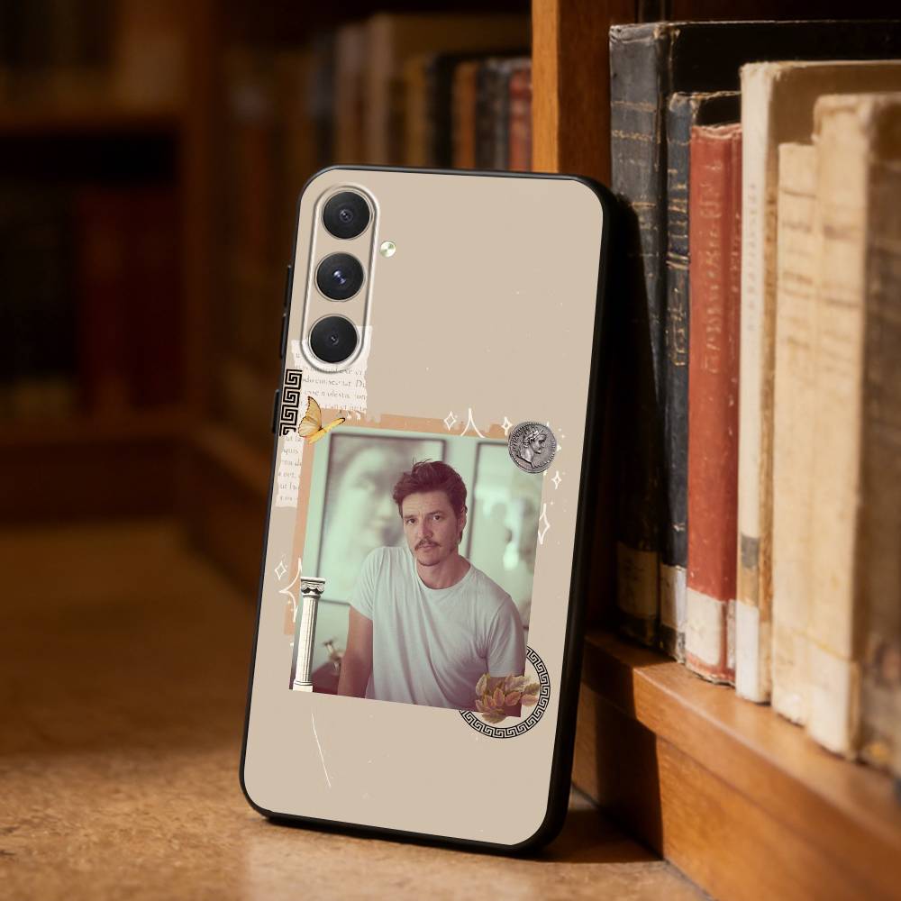 Чехол для телефона с Педро Паскалем, актер, для Samsung S26, S25, S24, S23, S22, S21, Plus, Fe, Lite, Другие, Черный чехол