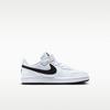 Nike Кроссовки Court Borough Low Recraft Белые Черные (PS)
