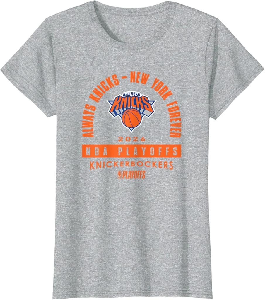 2026 Playoffs Mantra Knicks Over The Rainbow Ladies' Crewneck T-Shirt
