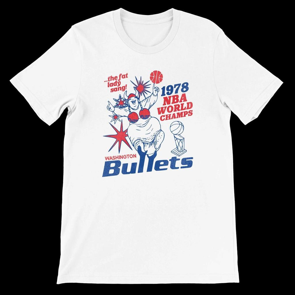 Washington Bullets T-Shirt – Vintage 1978 Basketball Champs Shirt | Retro Apparel