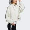 Adidas Neo Aug Wb 3 Casual Sports Short Hooded Jacket Women Jacket Off-White H18598