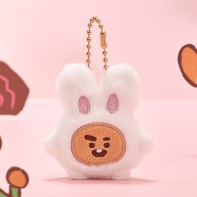 BT21 SHOOKY K-Кролик Плоская Плюшевая Брелок