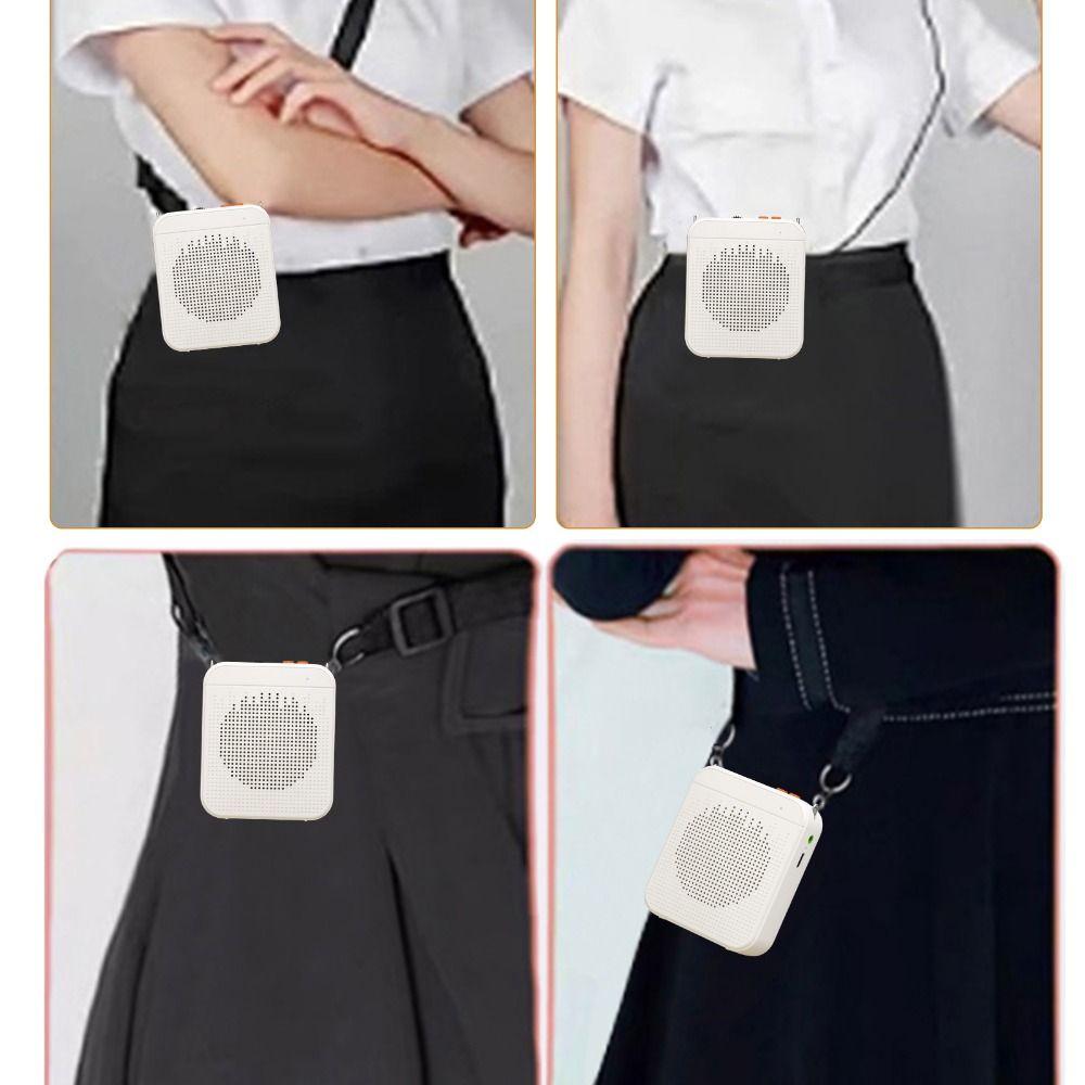 K5 Classroom Sound Speaker FM Radio Bluetooth Speaker Audio Enhancer Sound Amplifier Travel