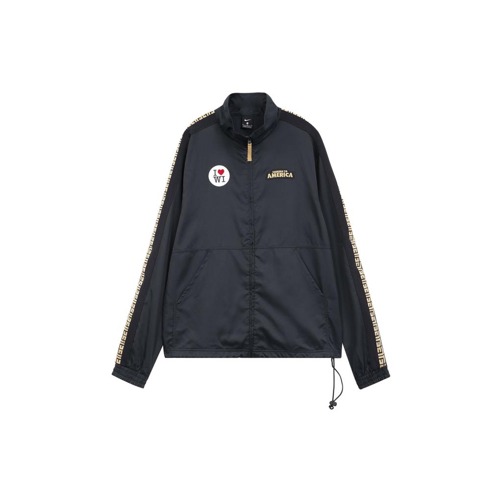 Nike Giannis Coming To America Basketball Jacket Men Jackets Black CQ6309-010